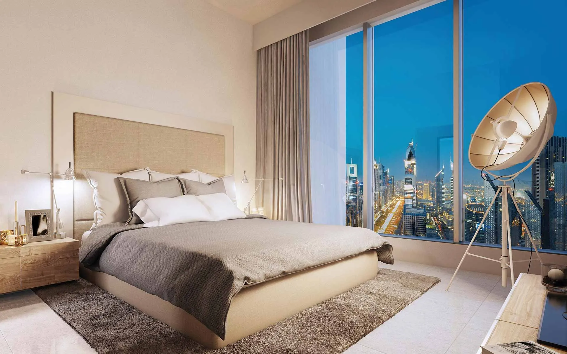 Edge-Realty-Элегантные трехспальные апартаменты в Forte Downtown Dubai